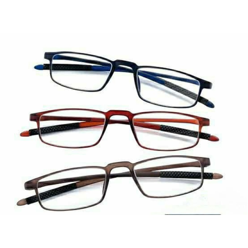 Flexible Memory Reading Glasses for Men and Women 1 Black