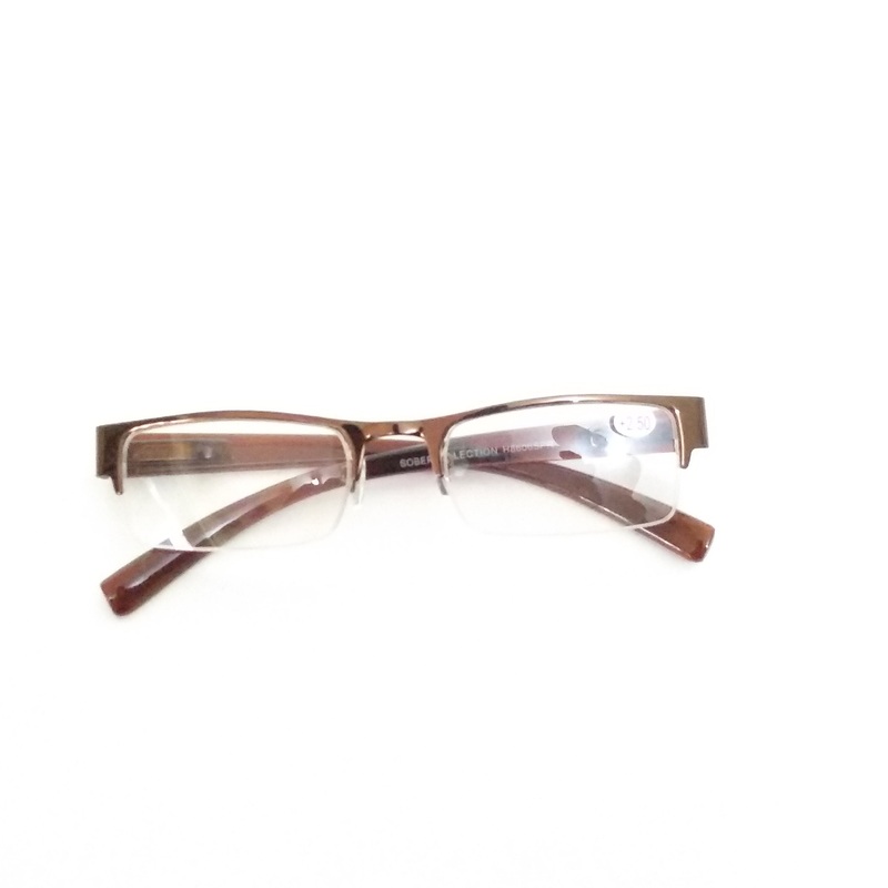 Supra Reading Glasses – Brown Rectangle Shape 1