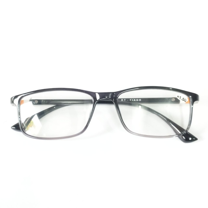 Black Grey Bifocal Reading Glasses