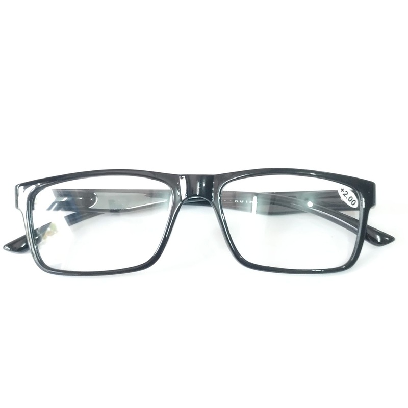 Black Kryptok Bifocal Reading Glasses +1.00