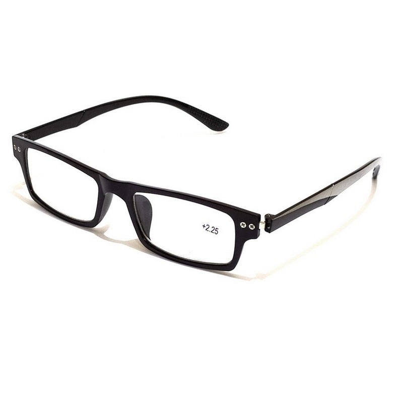 Black Slim Computer Reading Glasses for Men and Women – Protect Your Eyes in Style