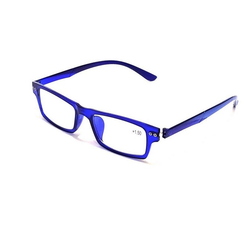 Blue Slim Computer Reading Glasses – Reduce Digital Eye Strain and Look Stylish While Working