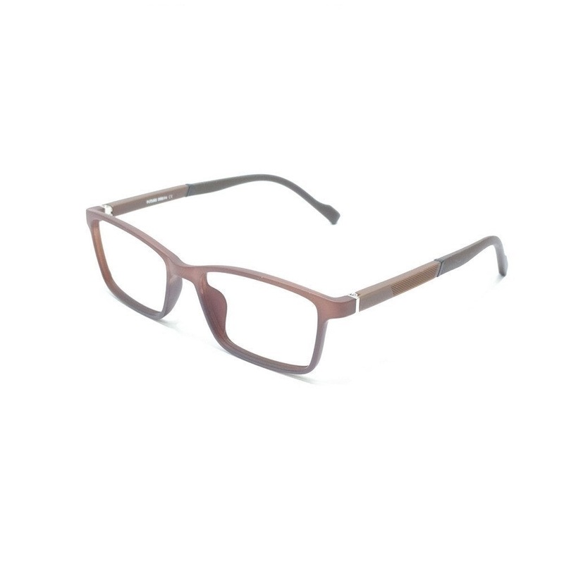 Brown Rectangle Kids Spectacle Frames Glasses for Kids 76302c1 Ideal For 3-8 Years