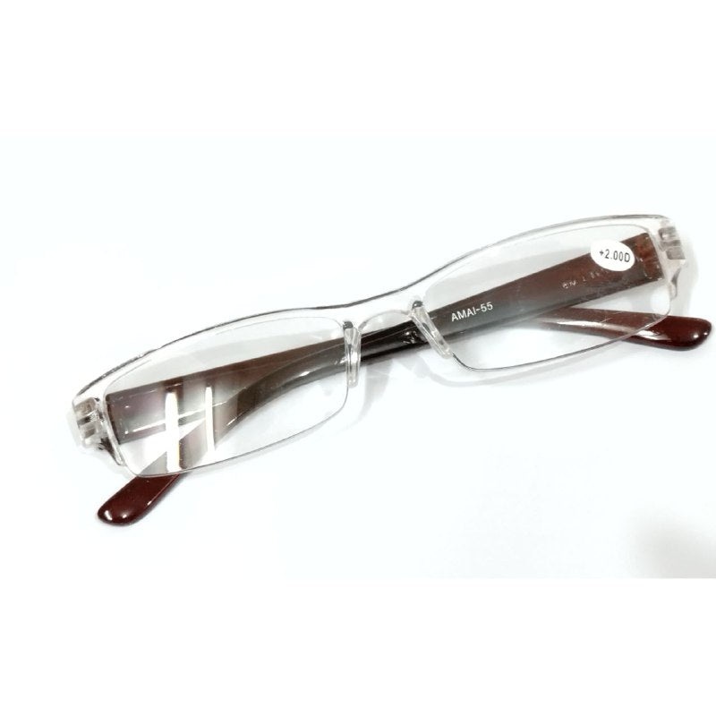 Compact Supra Reading Glasses in Brown Color – Perfect for On-the-Go 2