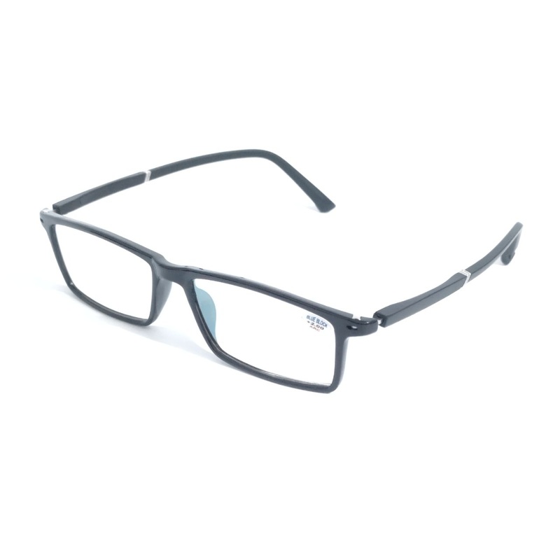 Plus Two +2.00 Reading Power Anti Glare Computer Reading Glasses Black