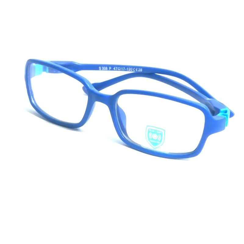 Dark Blue Unbreakable Kids Flexible Glasses Age 3 to 5 Years