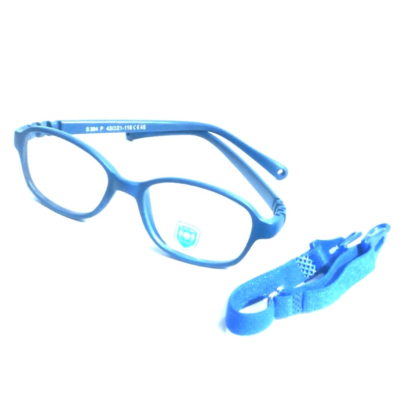 Dark Blue Unbreakable Kids Flexible Glasses Age2 to 5 Years