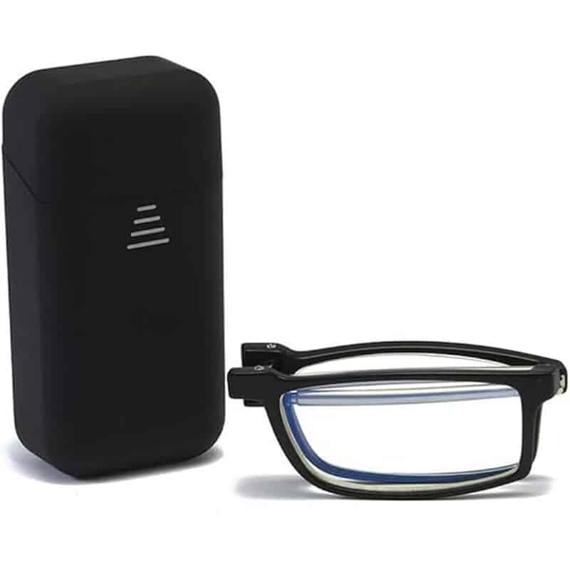 Artview Folding Reading Glasses Foldable Reading with Hard Case +1.00