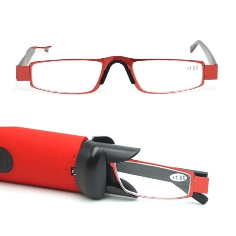 Red Portable Reading Glasses 1