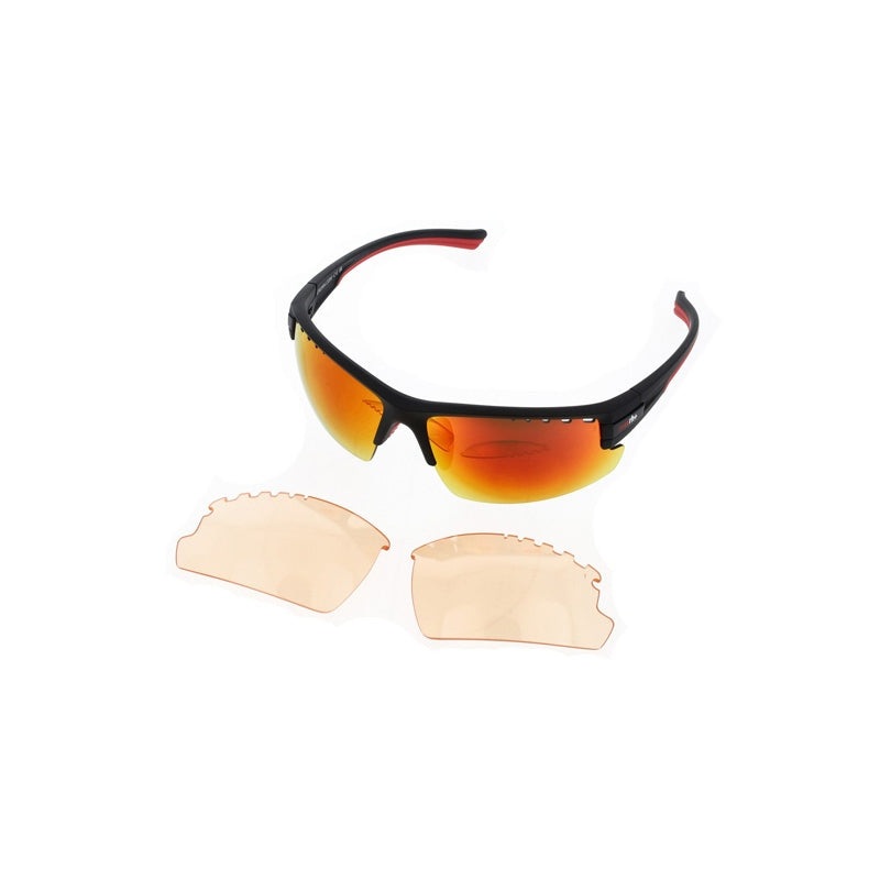 zerorh positivo RH965S 01(Black/Orange lenses) 75-16-135