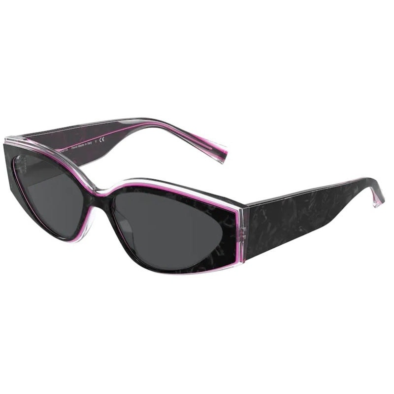 Alain Mikli 0A05060 00187(Black Mikli/Magenta Crystal/Dark Gray Lenses) 60-16-145