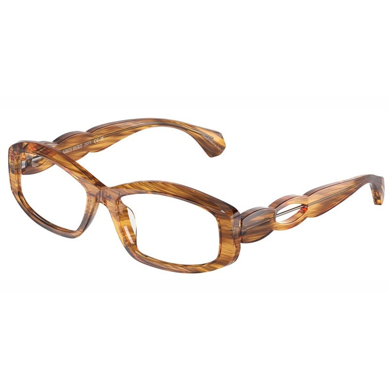 Alain Mikli 0A05502 003CT(Striped Havana/Photo Clear To Amber Quarz Lenses) 56-17-140