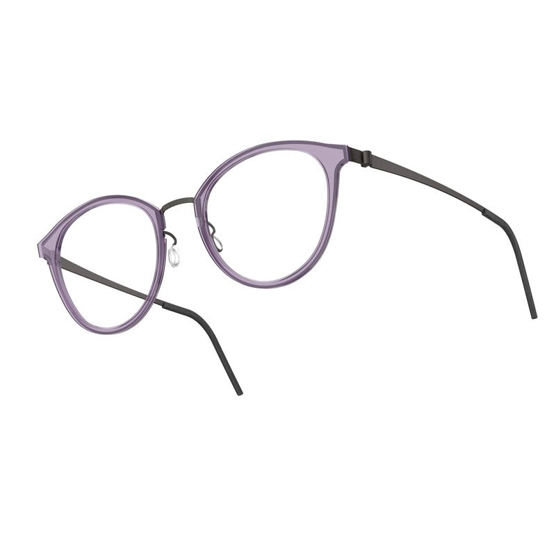 LINDBERG 9769 U9K209(Matt Black/Glossy Transparent Light Lilla) 51-22-125