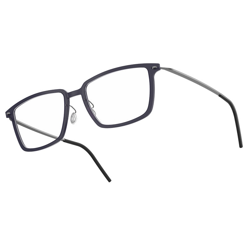 LINDBERG NOW 6630 Front: C14M(Semi-transparent matt black) / Temple802: 10 (Matt natural titanium Grey) 52-18-140