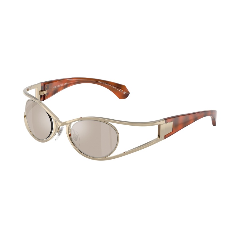 Alain Mikli 4501T Sunglasses 003/0V – Gold – Real White Gold Mirror