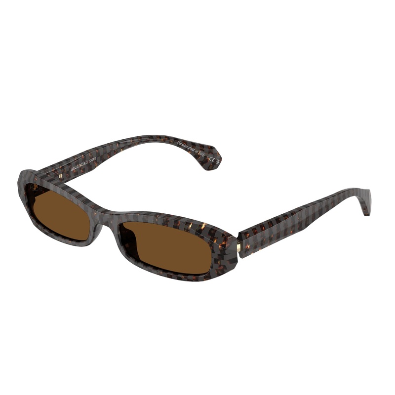 Alain Mikli 5512 Sunglasses 004/57 – Tortoise – Polar Brown