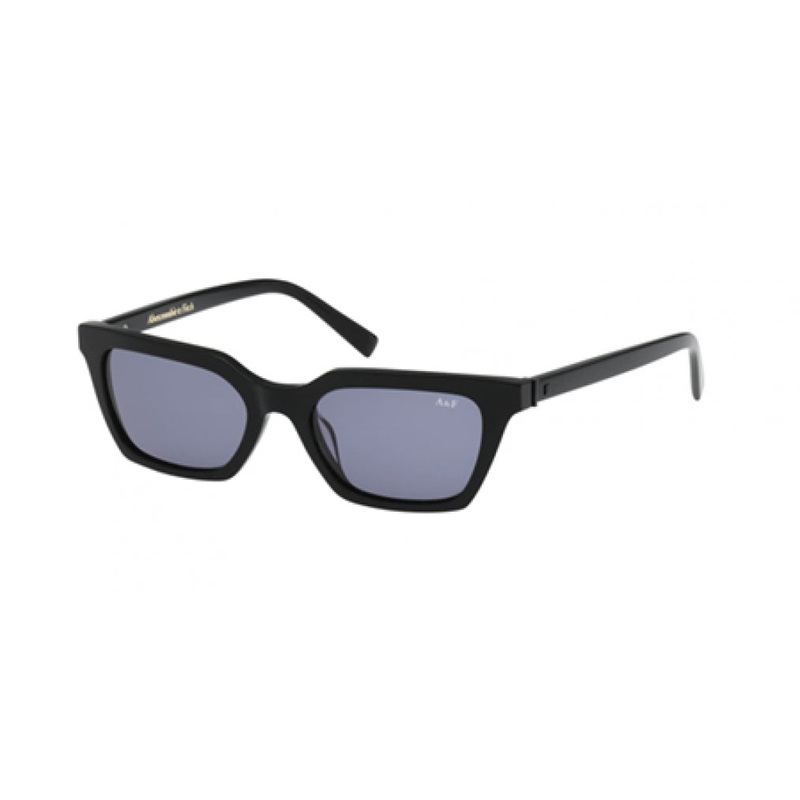 ABERCROMBIE & FITCH 00031 Sunglasses 01A – Shiny Black – Smoke