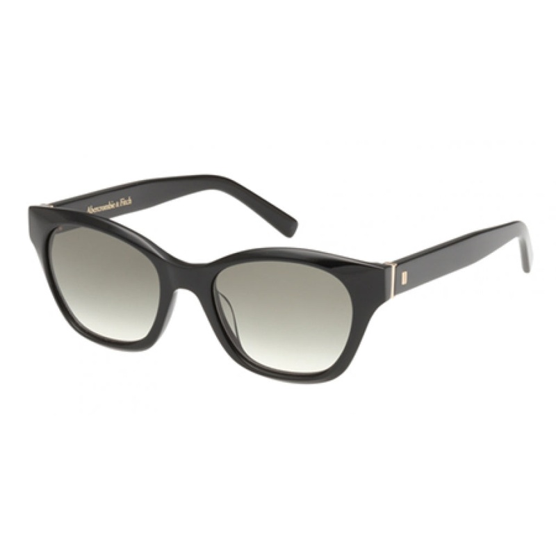 ABERCROMBIE & FITCH 00023 Sunglasses 01P – Shiny Black – Gradient Green