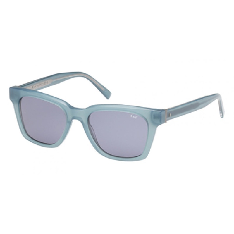 ABERCROMBIE & FITCH 00035 Sunglasses 90A – Shiny Blue – Smoke