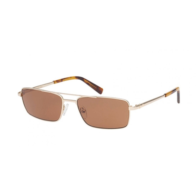 ABERCROMBIE & FITCH 00040 Sunglasses 33E – Shiny Pale Gold – Brown