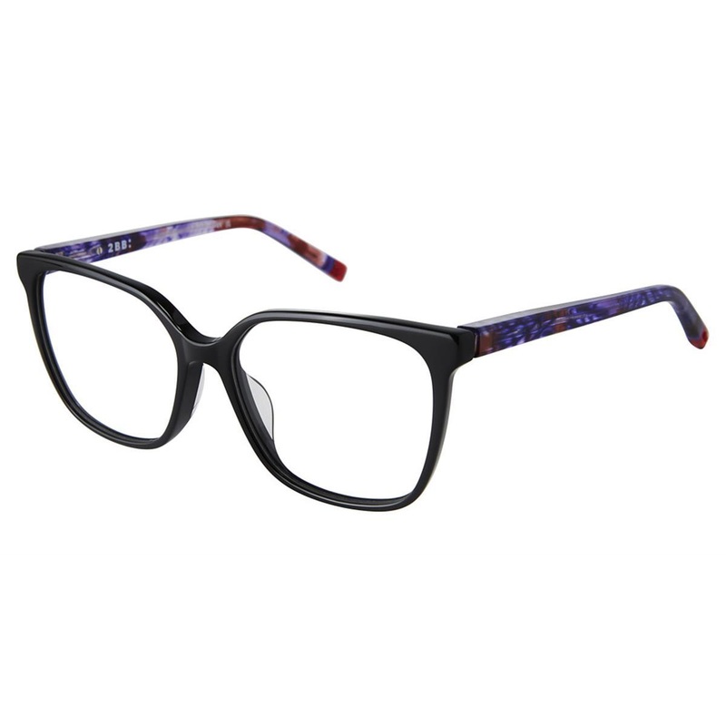 2BB BBMAE Eyeglasses 01 – Black Purple