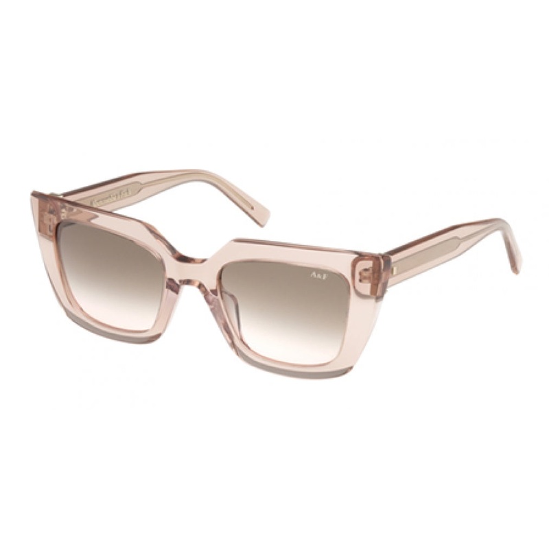 ABERCROMBIE & FITCH 00021 Sunglasses 57B – Shiny Beige – Gradient Smoke