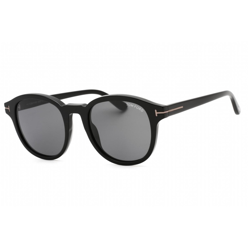 Tom Ford FT0752N Sunglasses 01A – Shiny Black – Smoke